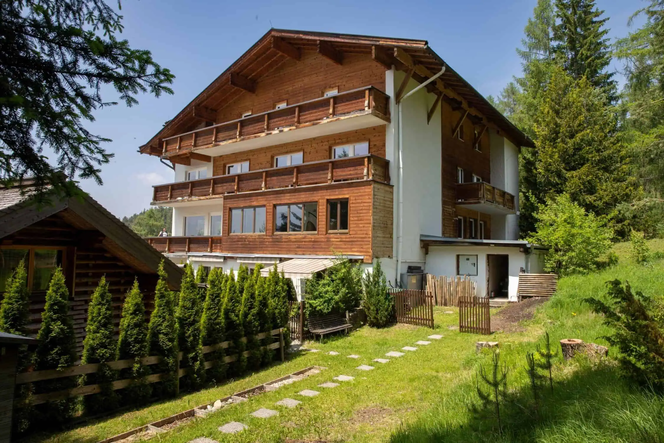Tirol Hotel Pension Sommer Ansicht